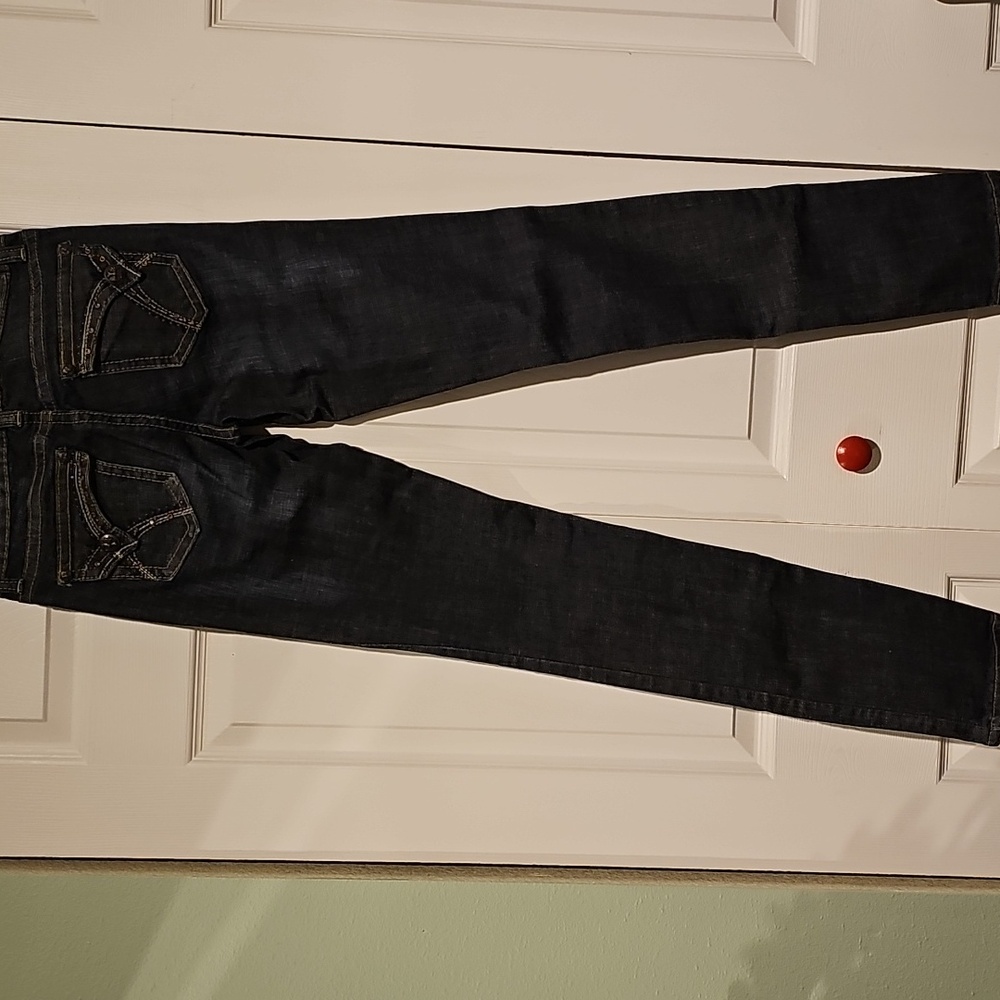 Request Jeans Women’s Dark Wash Skinny Denim – Size 5/27 - Picture 6 of 6